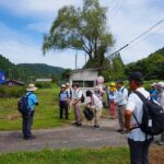 ７月１２日（日）JRハイキング（羽柴軍に対峙した壮大な遺構を体感しよ う）賤ヶ岳合戦、柴田勝家の本陣を行く